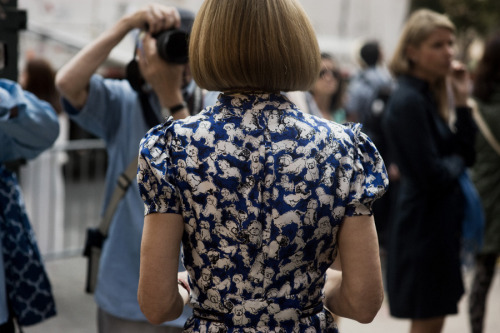 shawnbrackbill:Anna Wintour at Ralph Lauren SS13© Shawn Brackbillhttp://www.interviewmagazine.com/fa