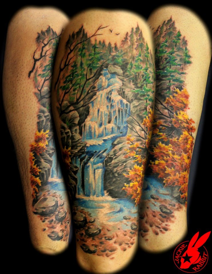 fuckyeahtattoos:  Custom tattoo by Jackie Rabbit @ Star City Tattoo 4202 Brambleton