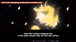 miraculousladybugconfessions:  “Chat Noir