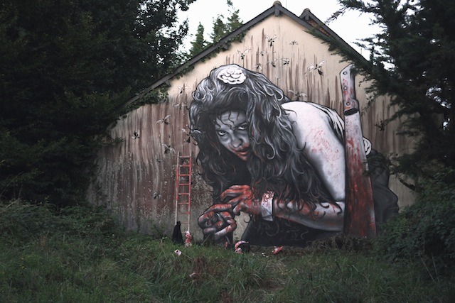 archiemcphee:  German street artist MTO was recently invited to the city of Rennes