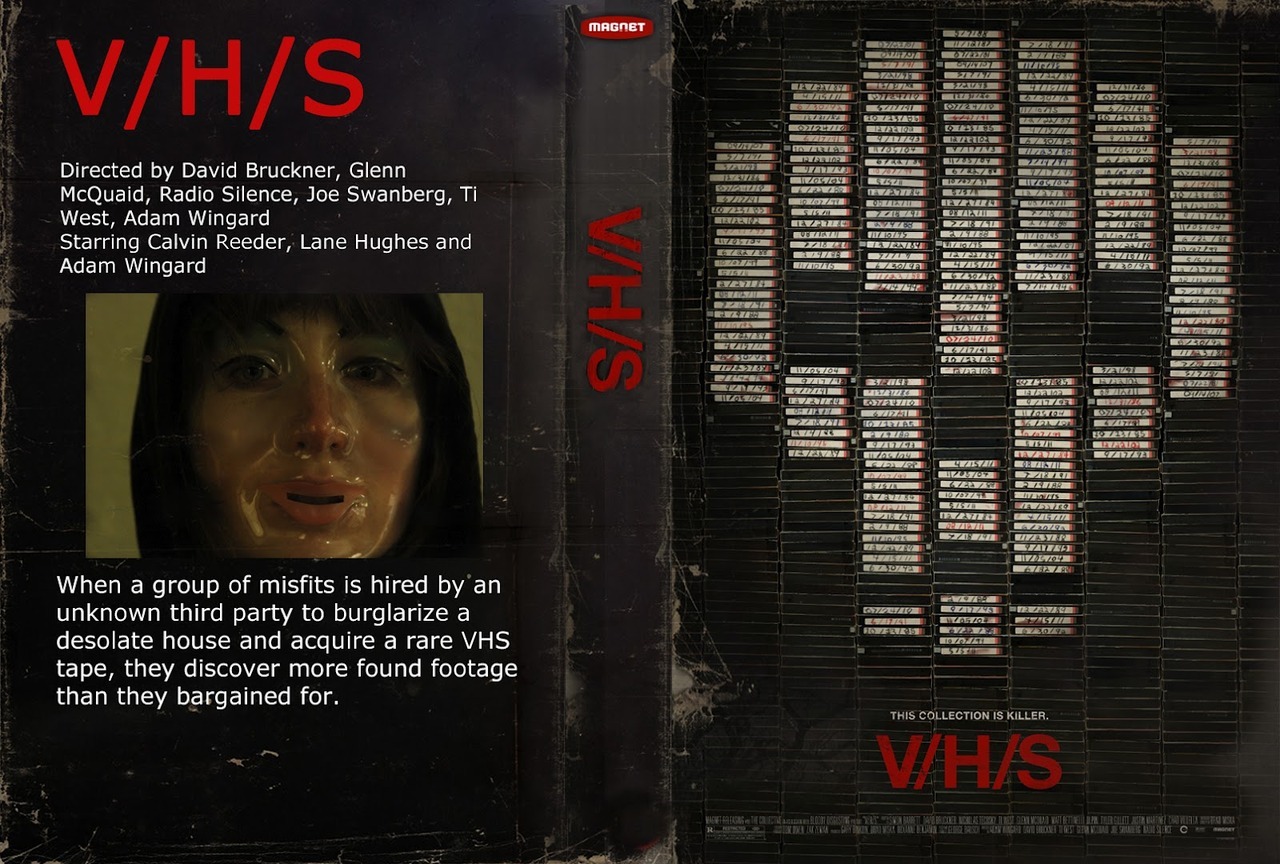 feministfilm:
“ V/H/S is exactly horror’s best offering in ages, it is exactly where horror is and should be. This is New American Horror. But there are caveats. And there are feminist concerns.
The film features five vignetted found footage horror...