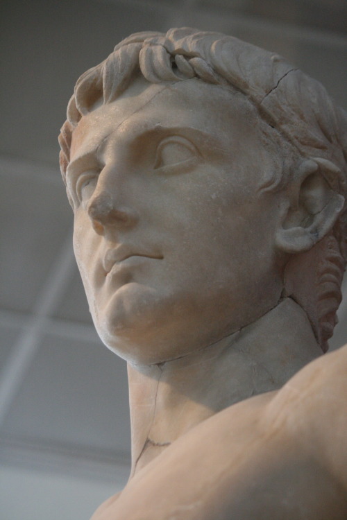 ancientart: Statue of Octavian Augustus, the first Emperor of Rome. Photo taken by SofiaEulgem&