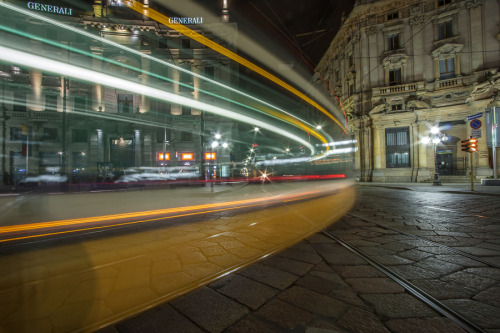 Milano - Motion Blur by Giuseppe Andrea Mosca