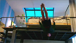 kreese97-blog:  “Falling from second floor is only natural.” he said. 