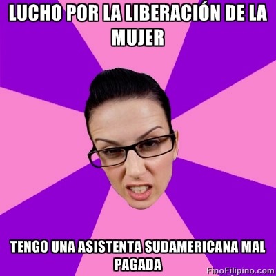 tuborojo:  Feminazi  Creo que hay muuuuuuuuuuuuuuchas de estas… 