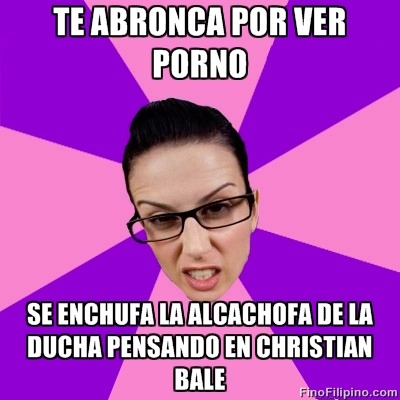 tuborojo:  Feminazi  Creo que hay muuuuuuuuuuuuuuchas de estas… 