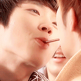 jiyeol:  INFINITE’s couple game~ (≧∇≦)/yadong vs myungyeol vs woogyu; sungjong