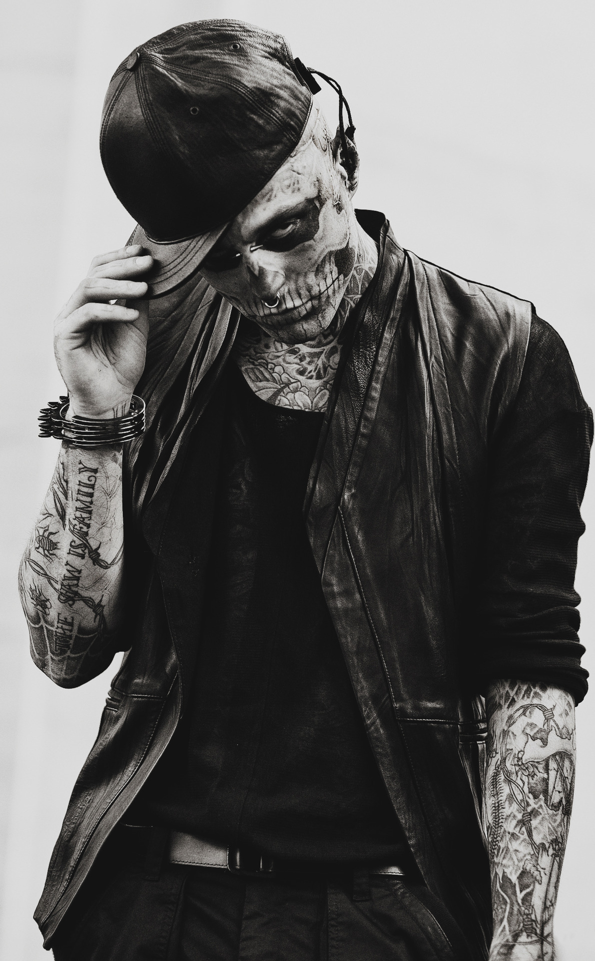 danny-roche:  Rick Genest by Danny Roche 