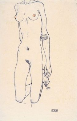 frankenstein-love:  Egon Schiele, Torso eines