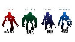 The Avengers: Iron Man, Hulk, Thor, Captain