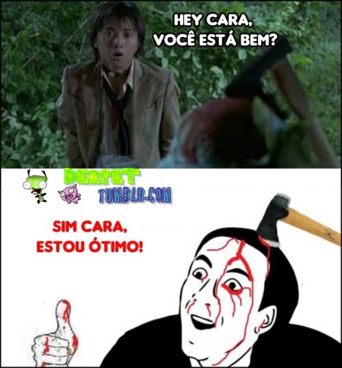 im-toospicy:  Estou maravilhosamente bem… dã. 