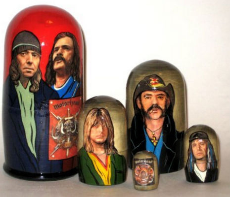 Awesome stuff of the day: Motorhead Russian nesting dolls
Only $31 on Amazon!
Link
Via