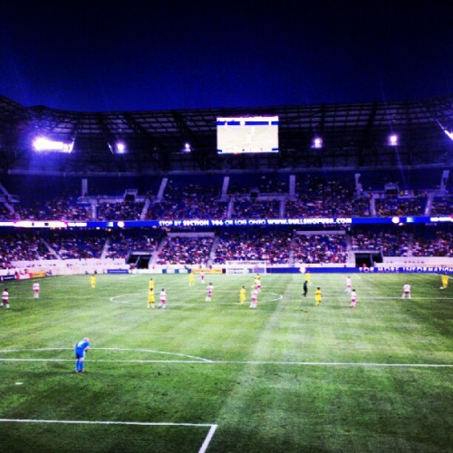 Red Bulls #rbny #soccer #redbulls #redbullarena (Taken with Instagram at Red Bull Arena)