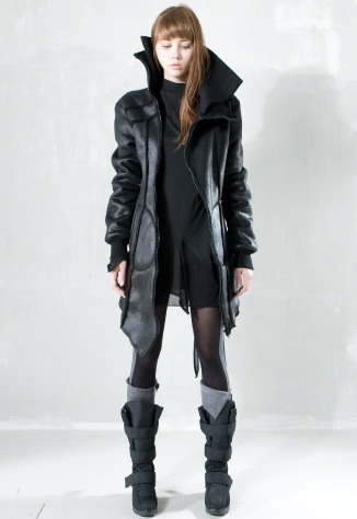 daisyvanhorn:  Demobaza demowoman aw2012 lookbook Those last two jackets are KILLER.