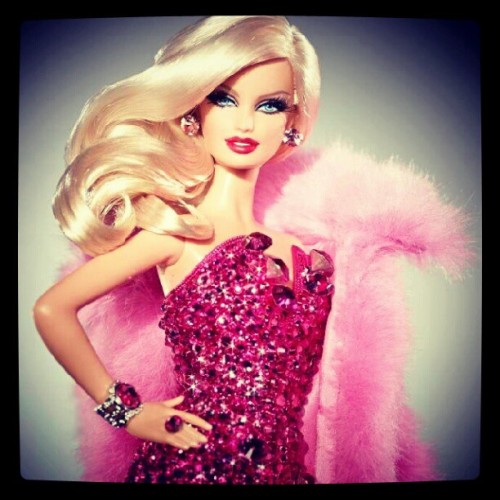 ONE OF A KIND Pink Diamond Barbie AUCTION BENEFITING THE MAC Cosmetics AIDS FUND!!! BID HERE - http: