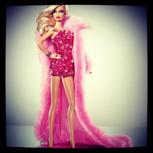 ONE OF A KIND Pink Diamond Barbie AUCTION BENEFITING THE MAC Cosmetics AIDS FUND!!! BID HERE - http: