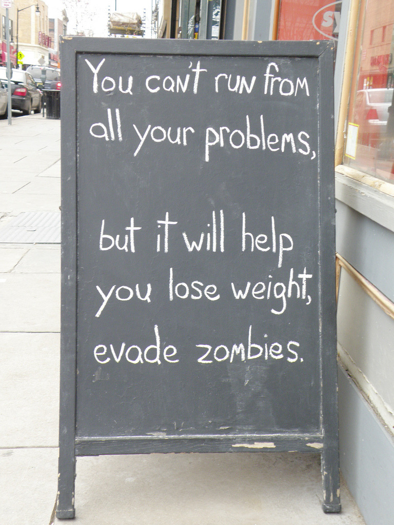gymorexic:  th3skinny:  Rule #1: Cardio.   Queue