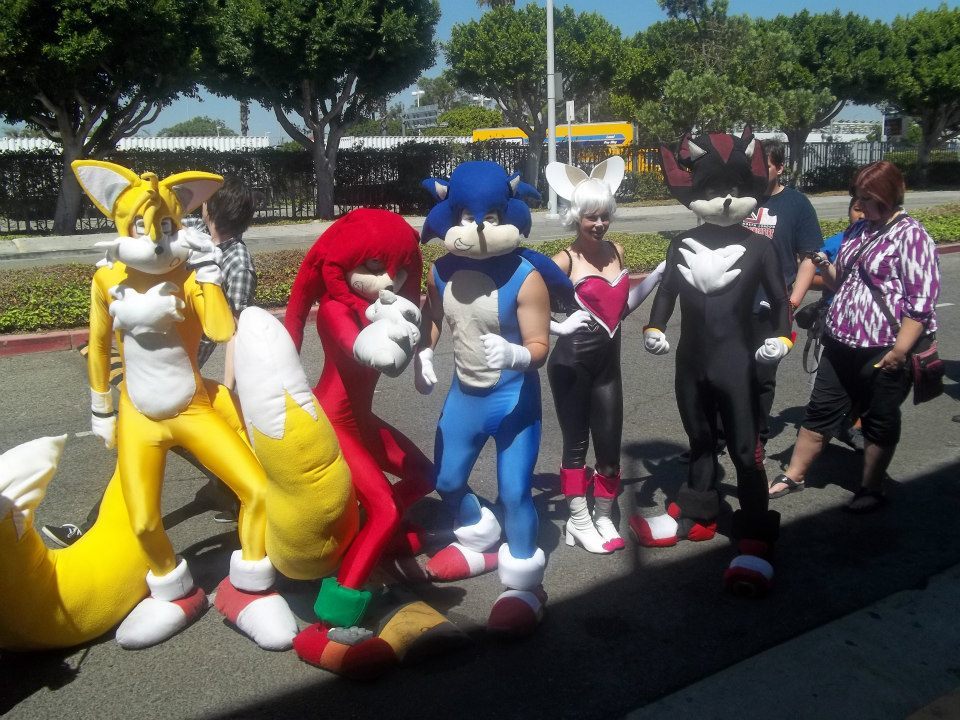 Sonic cosplay