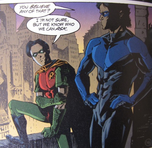 thoughtsaboutdickgrayson:From Detective Comics #723I love Dick’s pose.
