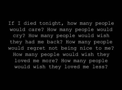 allthatyouknowisfallingapart:  Omg I think this all the freaking time  I would miss you, Lauren. :c &lt;/3