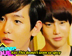 perolinha:the host already warned them. yet Kai managed to trick Baekhyun