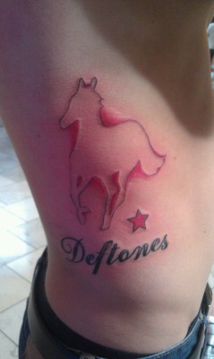 absynthesis:  My new tat for deftones. 