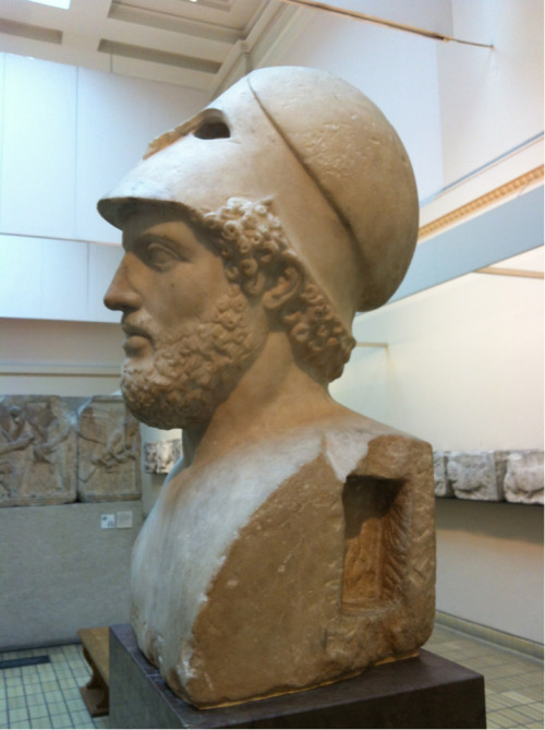 actuallymummy-blog:Hmmm. Wonder what’s on his mind…?Roman marble copy after a Greek bronze original 