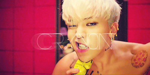  FUCKING YES! G-DRAGON; CRAY0N 