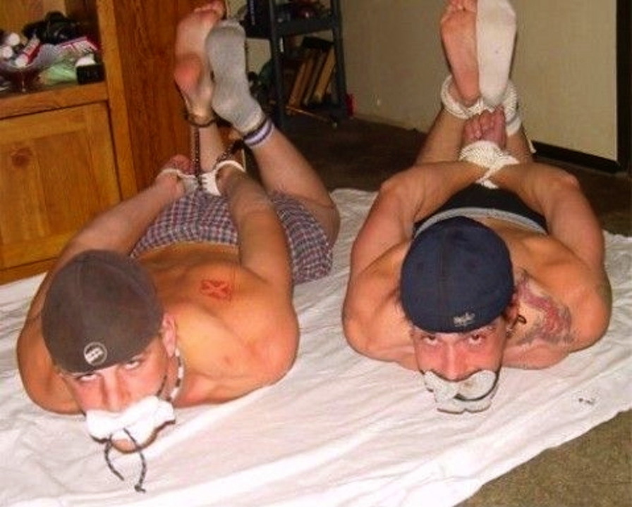 YOUNG GUYS TIEDUP - HOT FEET