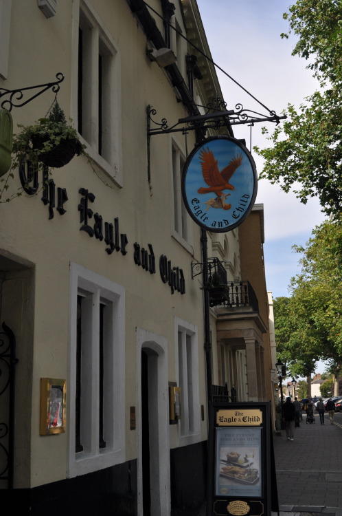 where-im-bound:the eagle and child— where the inklings went every tuesday for 30 odd years. some of 