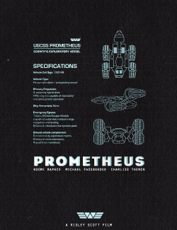 minimalmovieposters:  Prometheus by Lucas