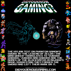 didyouknowgaming:  The Legend of Zelda The