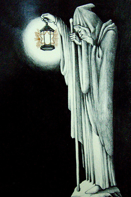 myboyhood:  Led Zeppelin (The Hermit) by DerekVelasquez on Flickr. 