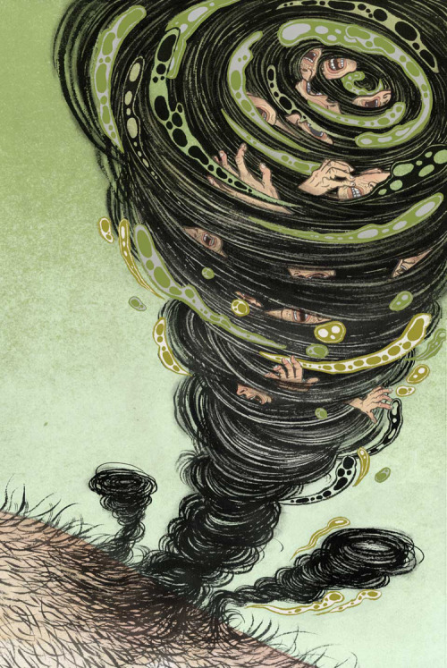 devidsketchbook: TAME YOUR HAIR YUKO SHIMIZU (清水裕子) is a Japanese illustrator based in New York City