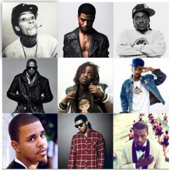 dgik:  #InstaFrame #best #wizkhalifa #bigsean #kidcudi #pusha-T #Jay-Z #Wale #J.Cole #Drake #kanyewest  (Taken with Instagram)