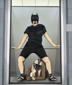 readyforqa:  Oppa Batman Style! Capitan 