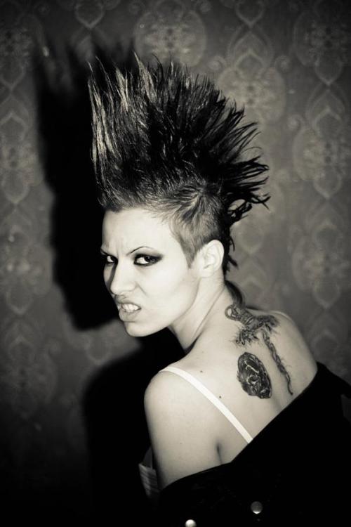 mohawk girl