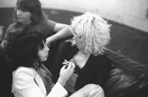 Johnny Thunders & Sabel Starr photographed by Bob Gruen.