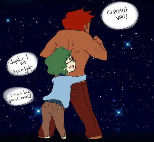 seductiverose:  l-o-s-t-p-a-r:  therealfoxxcub:  taxdollars:  crimsonmaelstrom:  bubblesofrinia:  its-toshi:  believeitgirl:  So, I lied. I found more :3  GDI ALL THESE JUPITEARTHS  Wait so is there fan art of the meteor as a villain yet? I want to seee