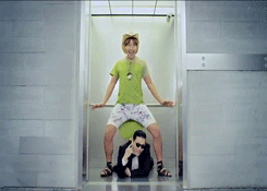 argie89darcy:  Haha my friend and i while listening to gangnam style, my Asians are