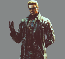 kickwhatsleft:  Day 10: Favorite Antagonist Albert Wesker. I really don’t think I need to explain myself there, do I? 