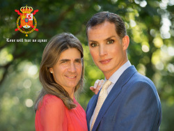 pillositio:  Foto inédita de los Príncipes en el 40 cumpleaños de Doña Letizia 
