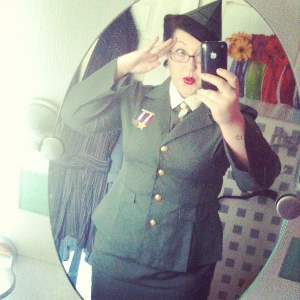 ladyfrankenstein13:  Just wanna share my Halloween costume with the world, I’m