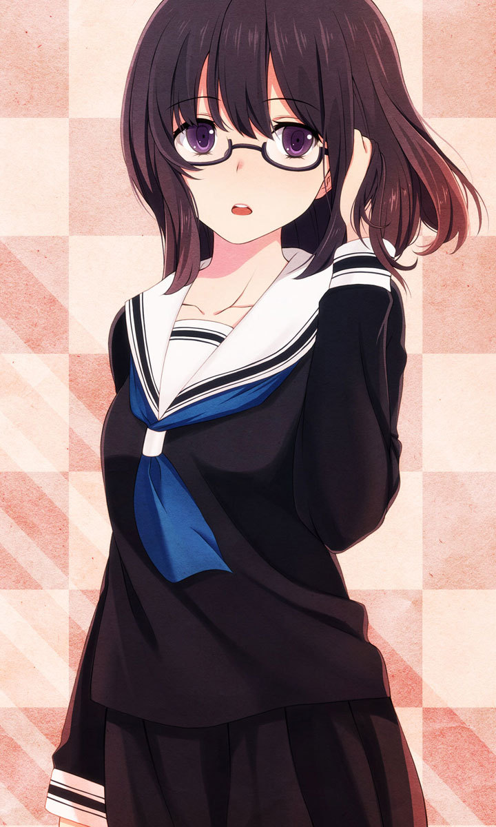 waq3:  【二次】性的にイジメてみたいＳ心を掻き立てられる大人しそうなメガネっ娘画像 :