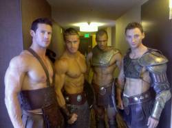 grabyourankles:  Gladiators at Comic Con 2010 