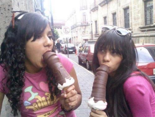 italianinterracial:the girl on the right looks like my ex-gf when she was teen…damn! i really want t