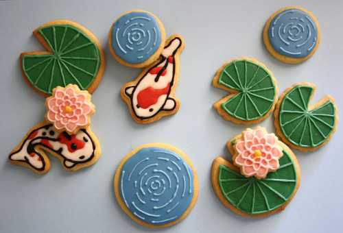 fyeahlilbitoeverything:Fish Pond CookiesMother of god.