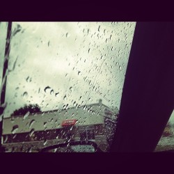//Rain On My Tin Roof.  (Taken with Instagram)