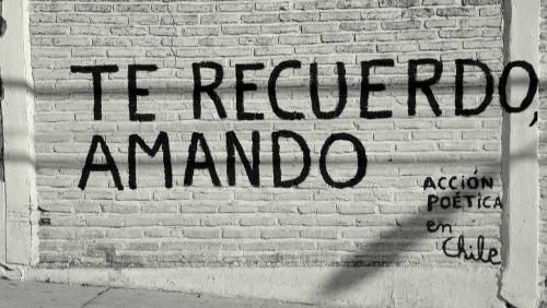  “Te recuerdo, amando”Acción Poética en San Antonio mierda >:c 