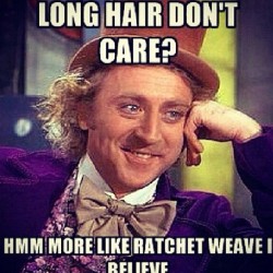 👏🙆😊 #weave #meme #hoodrat #buckets